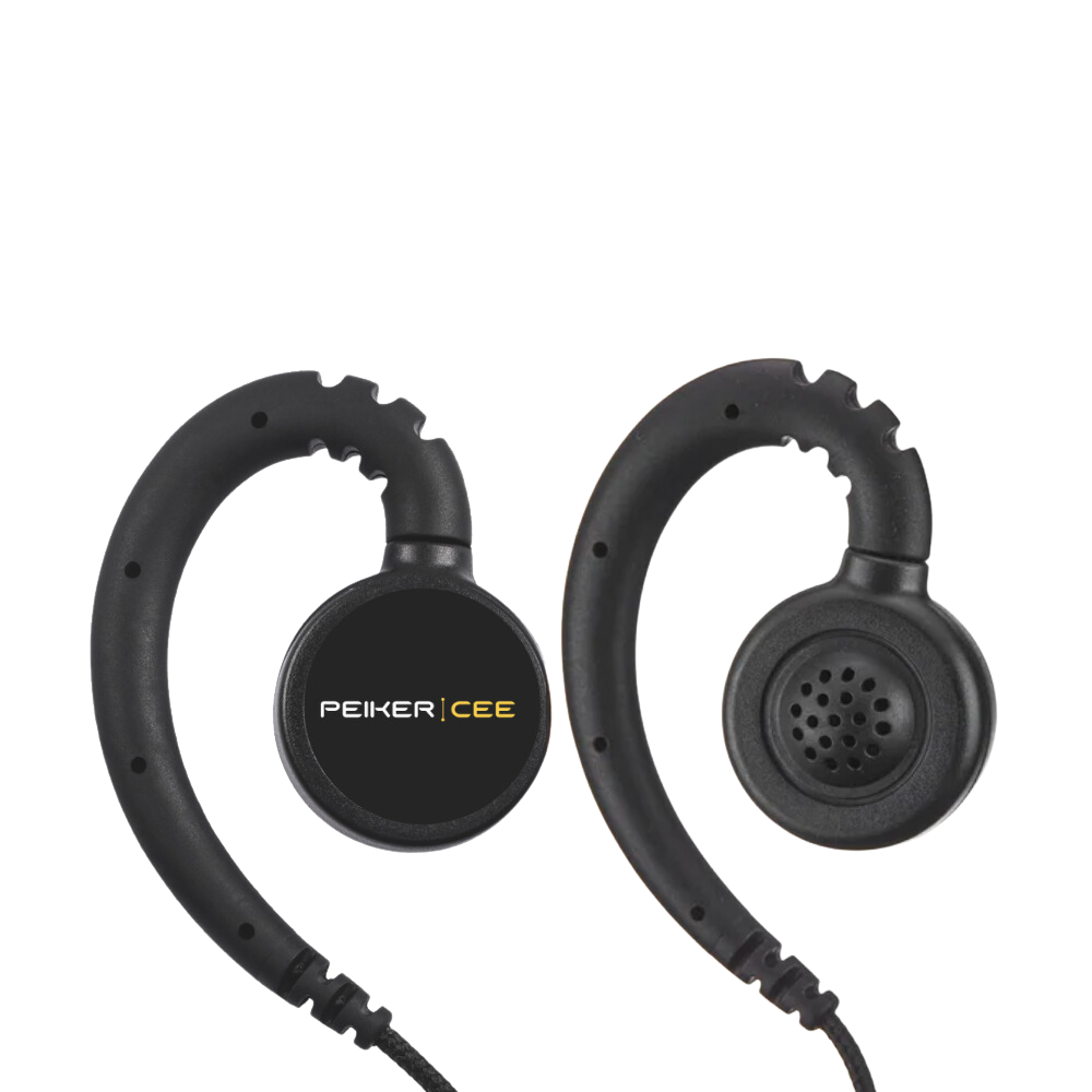 DOUBLE EAR SWIVEL OVER THE EAR HEADSET